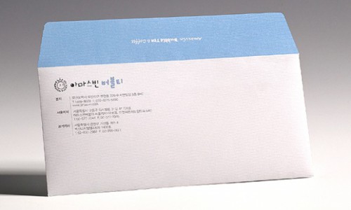 A4 칼라봉투 110줄레자크 (10매)